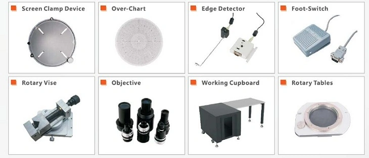 300mm Vertical Profile Projector for Forming Boring Tools Measurement