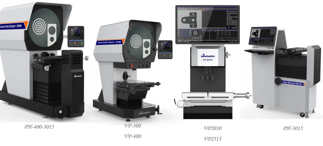 300mm Vertical Profile Projector for Forming Boring Tools Measurement