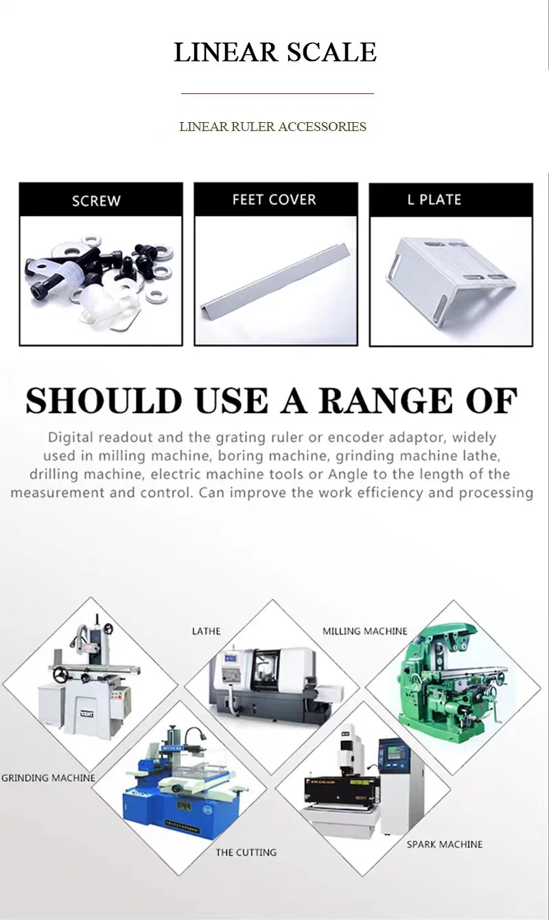 2-Axis/3-Axis Dro Digital Readout&Linear Glass Scale System Dro (GCS-906)