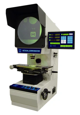 Vertikale optische Komparator-Laborausrüstung für aufrechte Bilder (VOC).